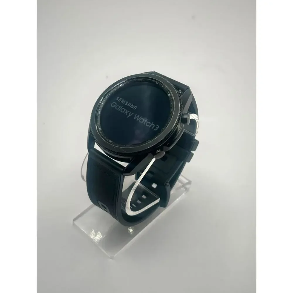 Samsung Galaxy Watch3 SM-R840 45mm Mystic Black 8GB Stainless Steel Case Tested